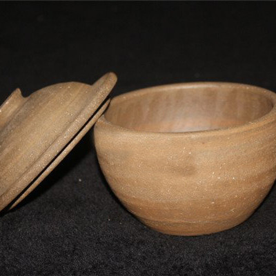 陶土DIY复古小盖罐手作罐子产品