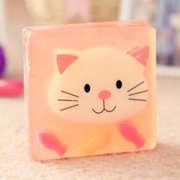 可爱的猫咪手工皂