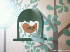 DIY手工创意制作可爱的鸟笼挂件