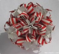 纸艺DIY创意手工制作精致漂亮的立体花球