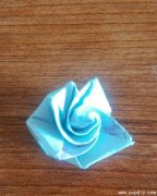 手工纸艺DIY创意折出漂亮的钻石玫瑰
