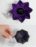 创意纸艺DIY手工制作漂亮的花型礼物包装盒