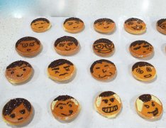 手工制作烘焙DIY可爱表情饼干