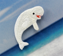 手工动漫刺绣DIY《海底总动员》大白鲸贝利