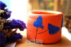 陶指艺亲子手工DIY店跟你分享涂鸦陶土之飘落的叶子