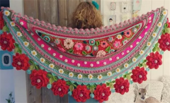DIY手工创意制作店分享同样是玩编织，她竟然用毛线玩出了新花样！