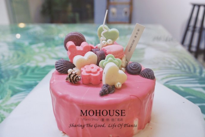 墨饰居开创韩式香氛蛋糕蜡烛全天不灭的甜品创意花店的新点子