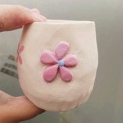 创意手工陶艺DIY店分享漂亮的陶泥作品