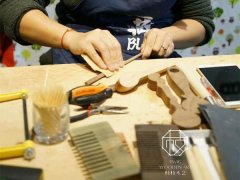 亲子儿童手工DIY木工坊培训制作木勺作品分享