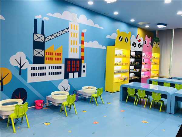 新一代宝拉的创意乐园儿童手工创意店加盟店新店开张