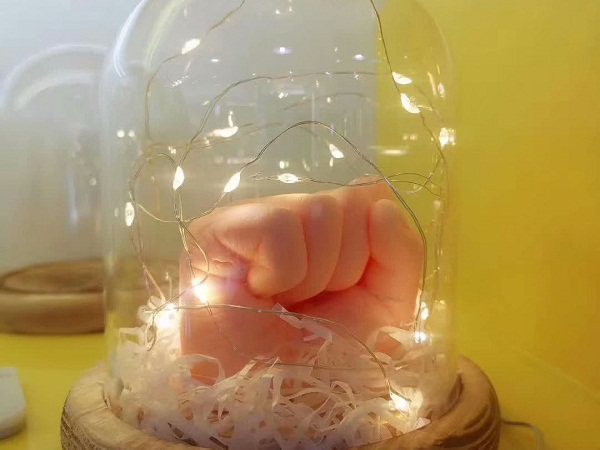 烛生活创意3D克隆蜡手，独一无二的艺术品